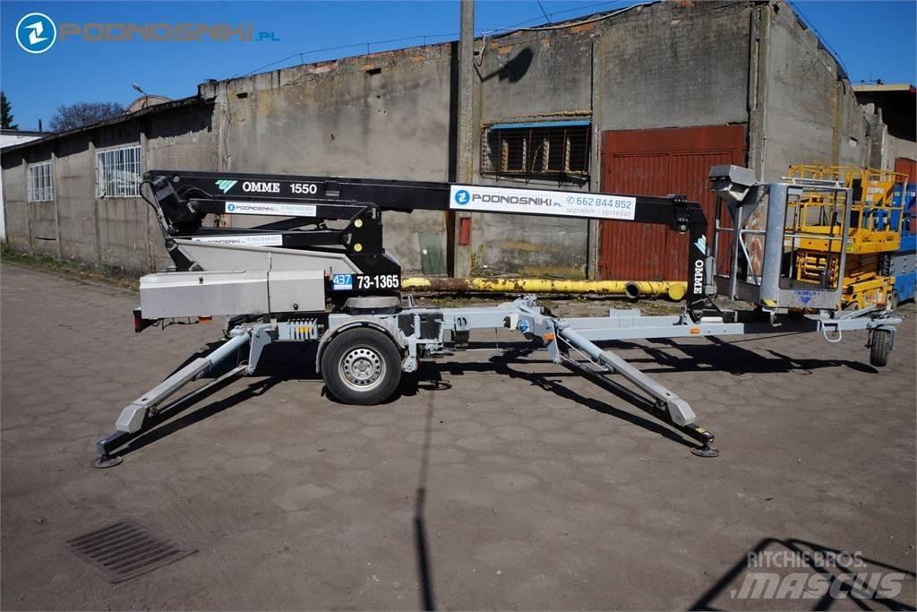 Omme 1550 EBZX Plataformas remolcables