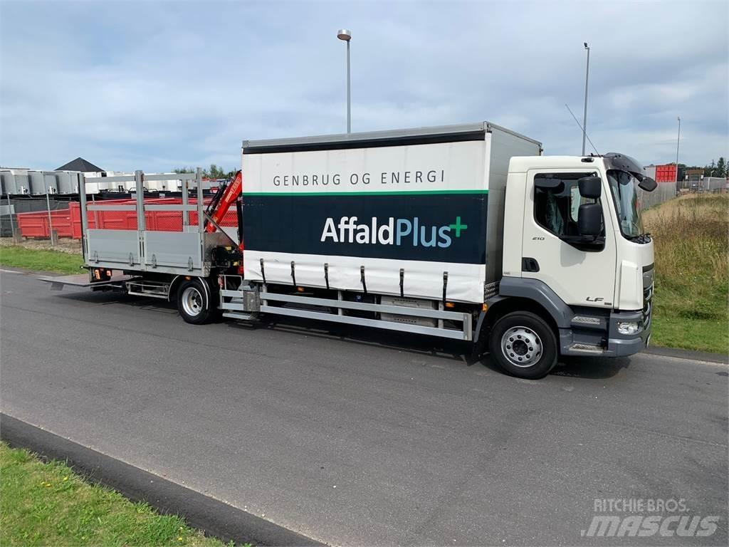 DAF LF210 4x2 FA Camiones caja cerrada