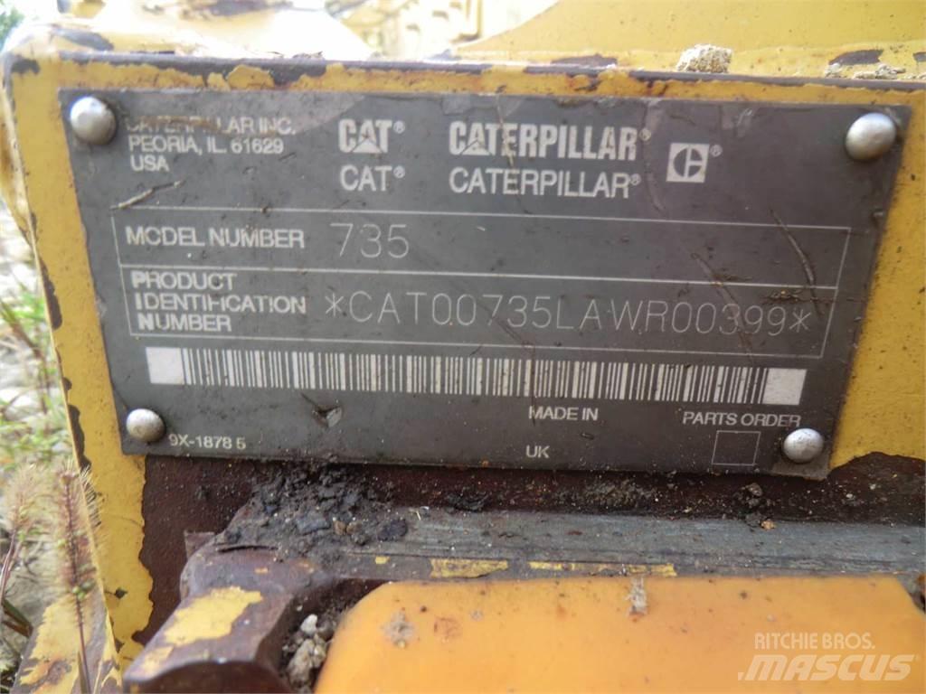 CAT 735 Chasis y suspención