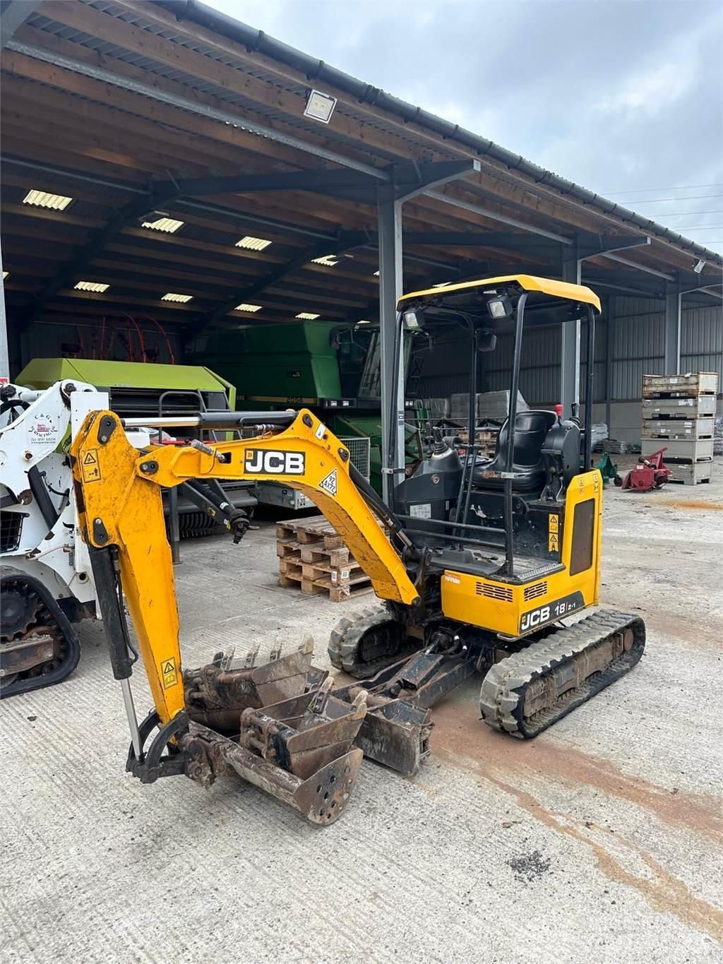 JCB 18-Z1 Excavadoras de cadenas