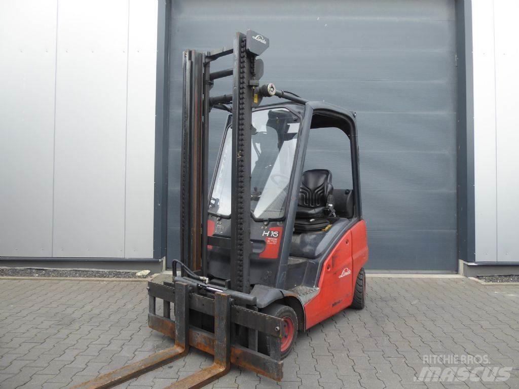 Linde H16D Carretillas diesel
