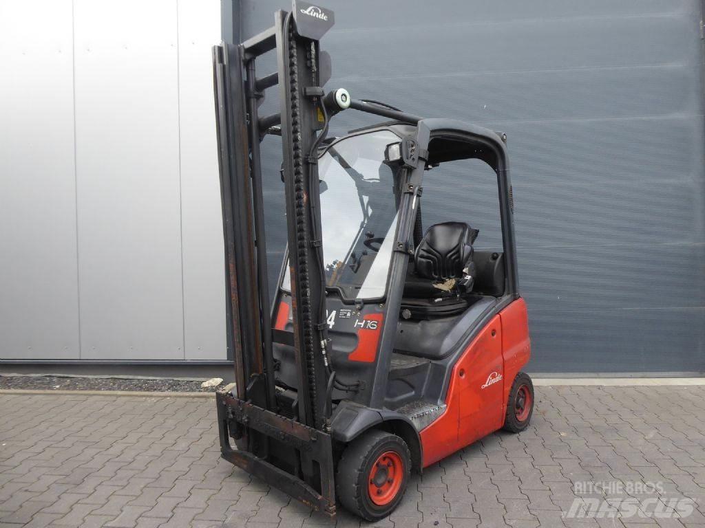 Linde H16D Carretillas diesel