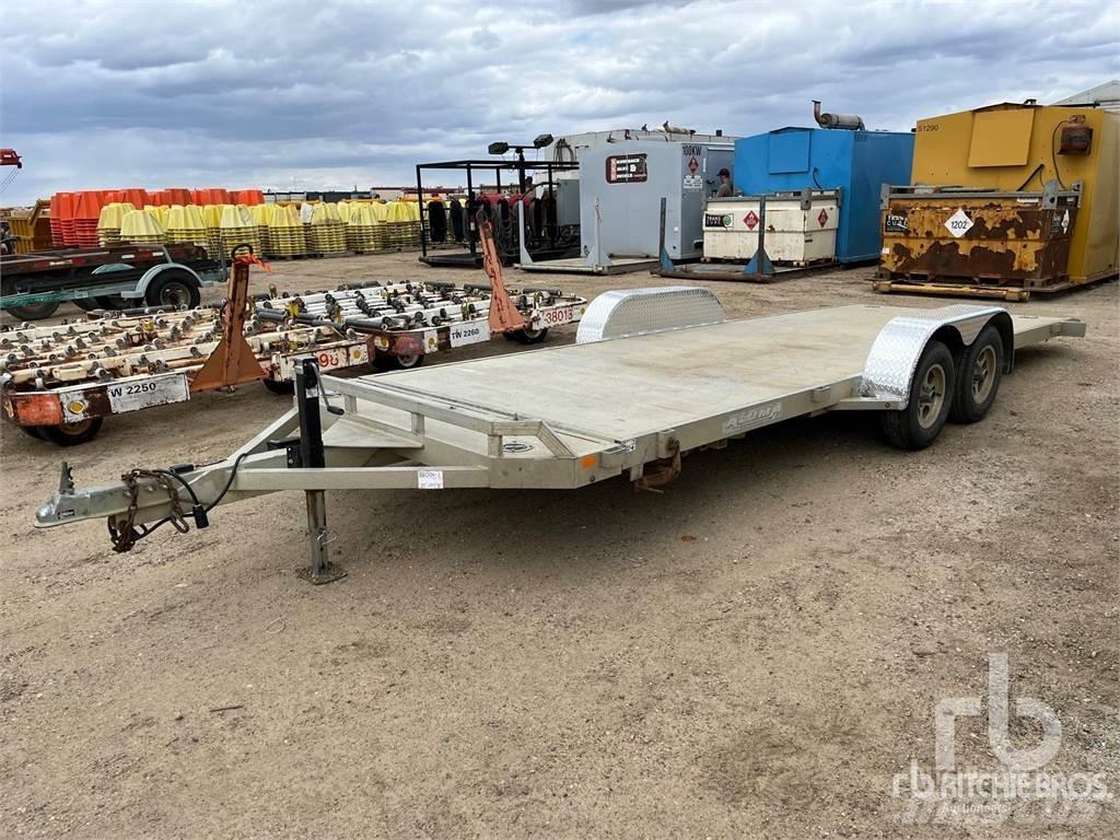 Aluma 22 ft T/A Góndola de cama rebajada