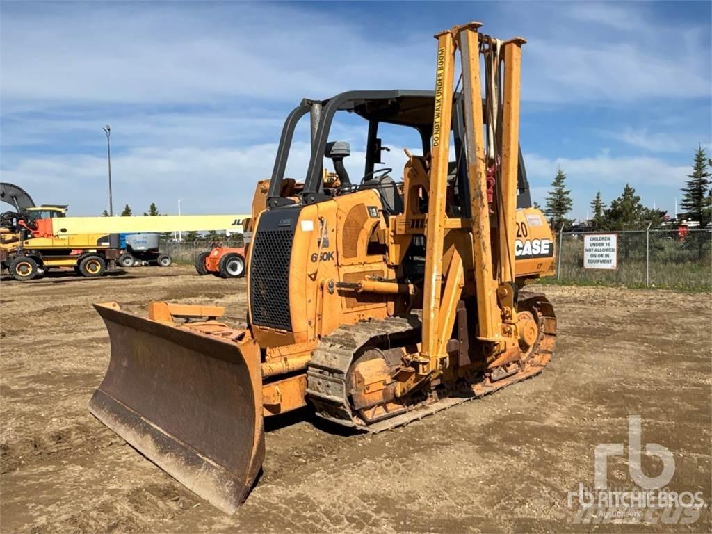 CASE 650K Grúa tiendetubos