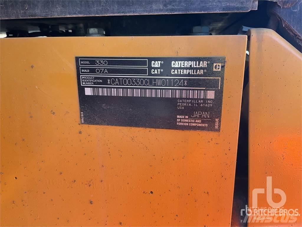 CAT 330 Excavadoras de cadenas