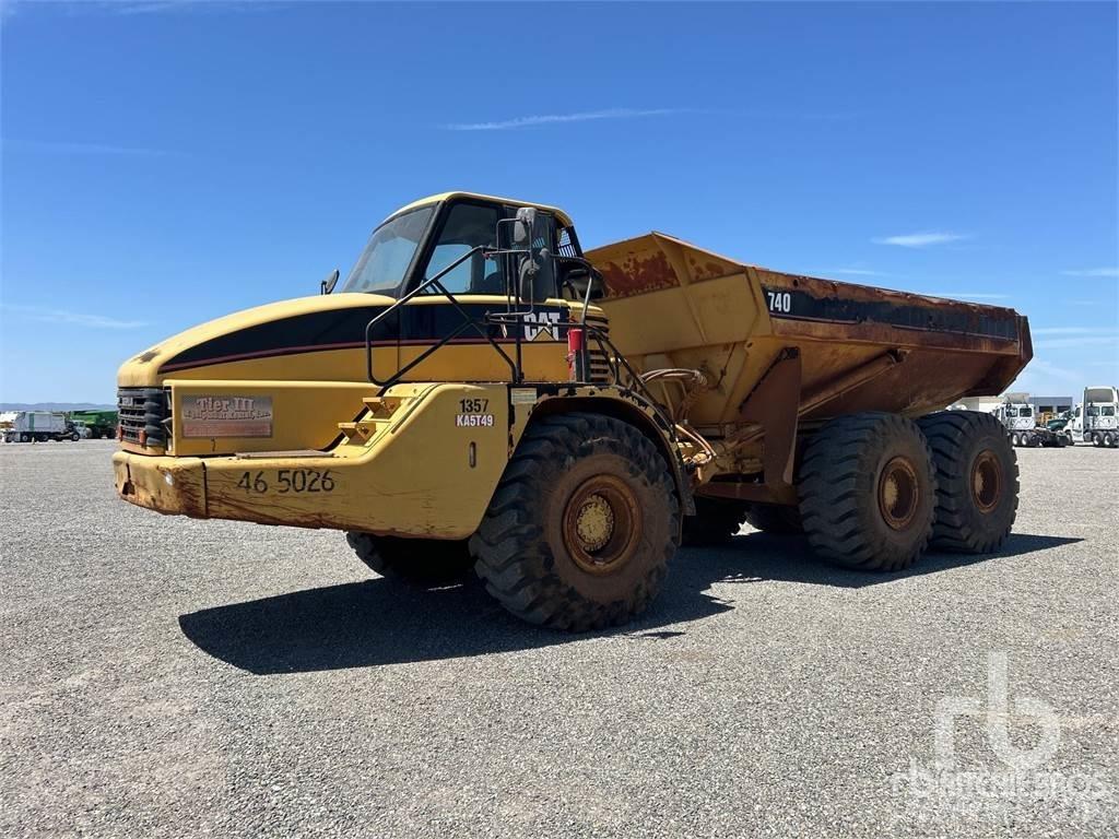 CAT 740 Dúmpers articulados
