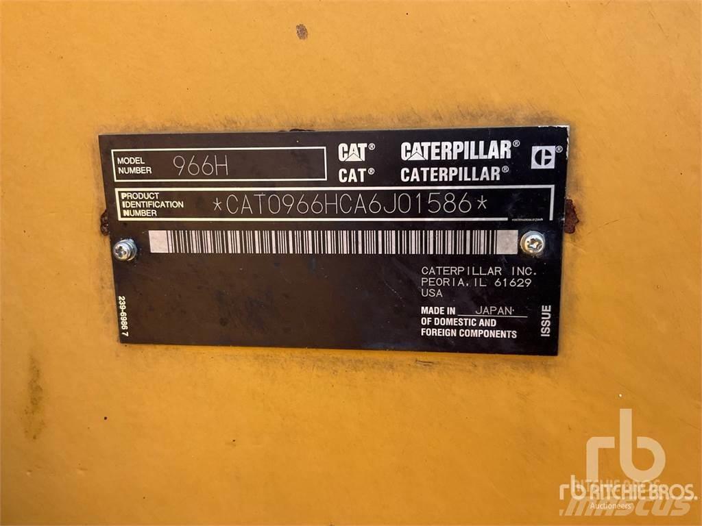 CAT 966H Cargadoras sobre ruedas