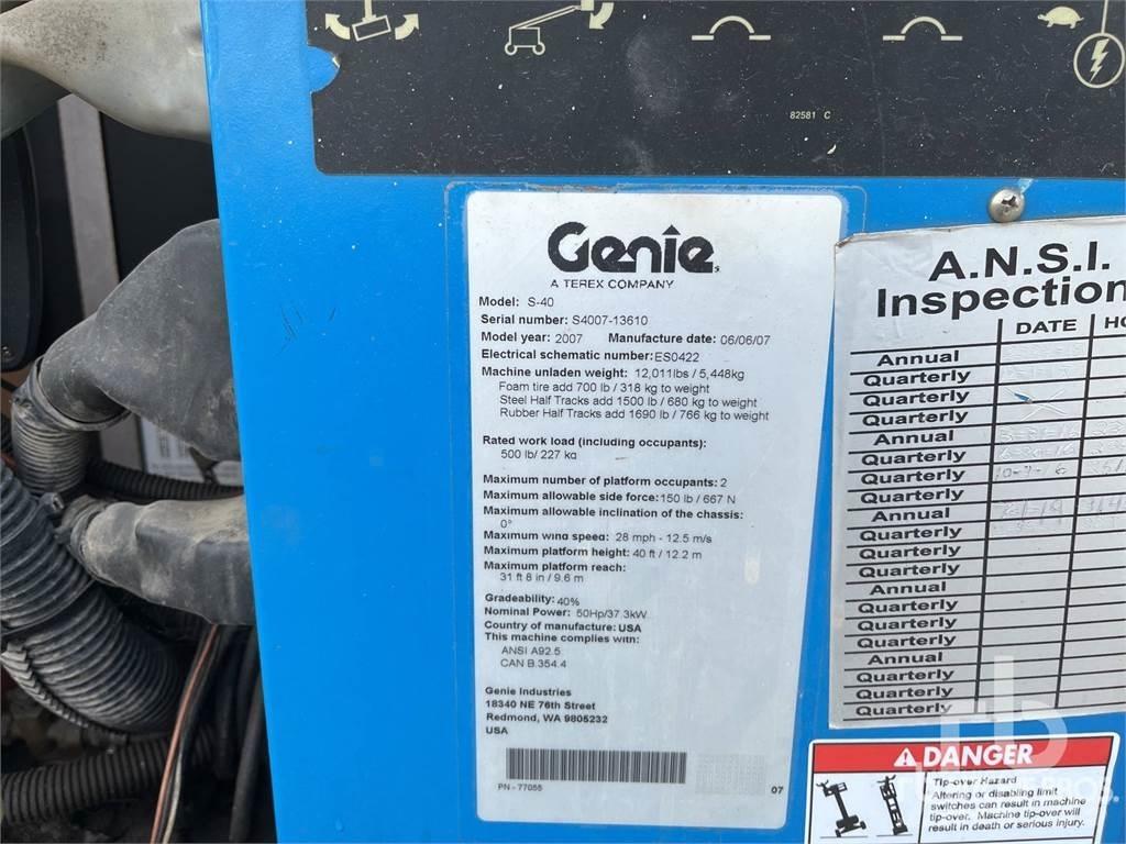 Genie S40 Plataforma de trabajo articulada