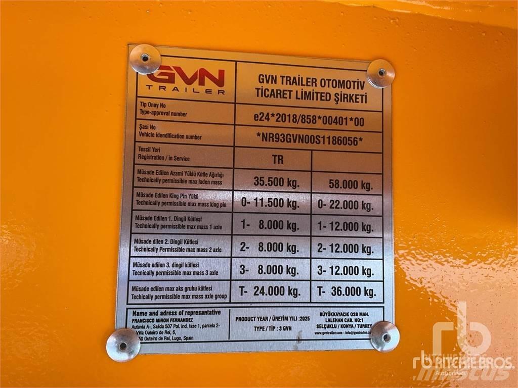  GVN Tri/A Semirremolques de góndola rebajada