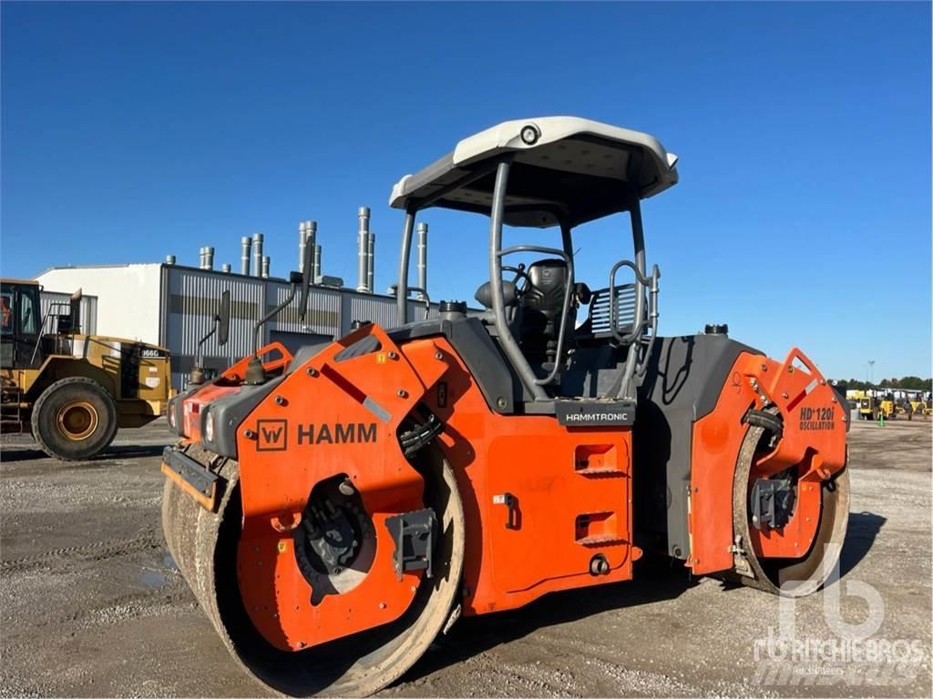 Hamm HD+ 120I VO Rodillos de doble tambor
