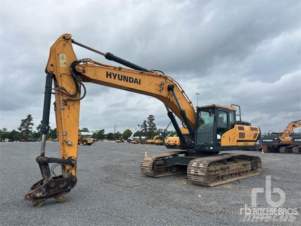Hyundai HX330L Excavadoras de cadenas