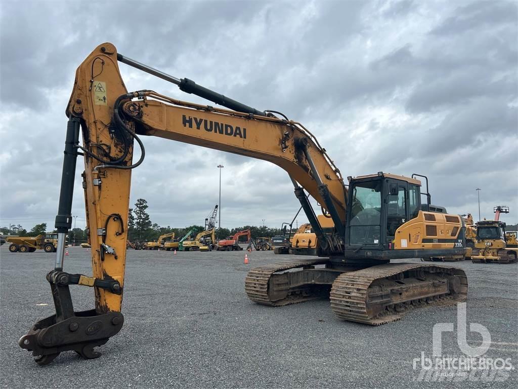 Hyundai HX330L Excavadoras de cadenas