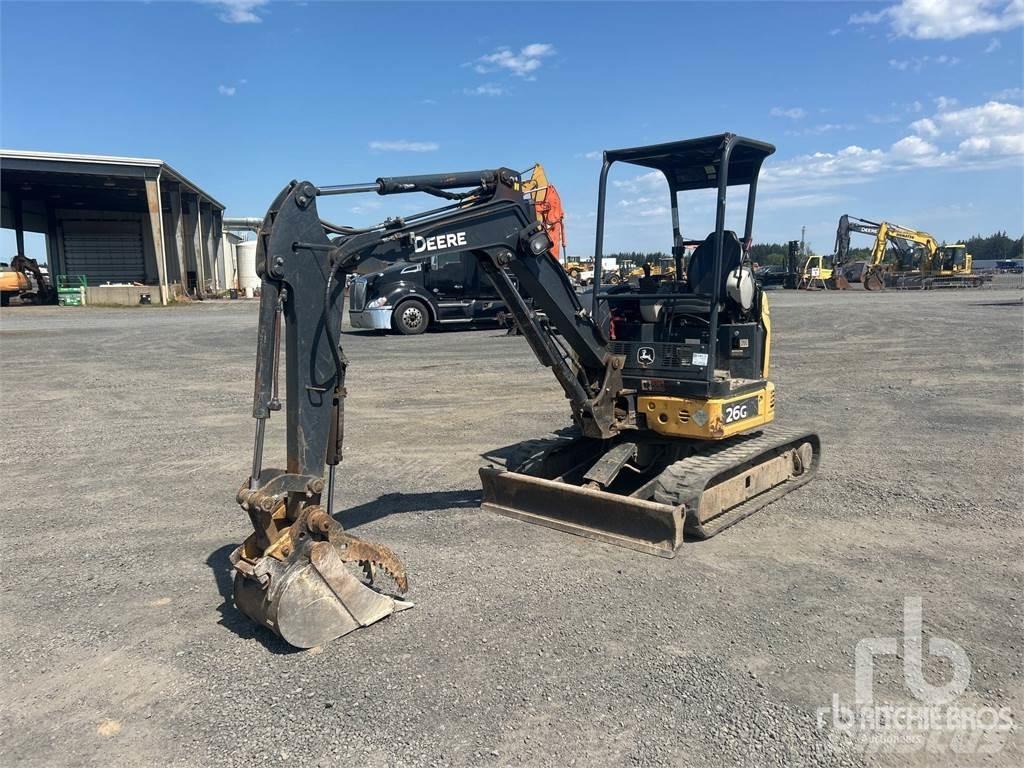 John Deere 26G Mini excavadoras < 7t