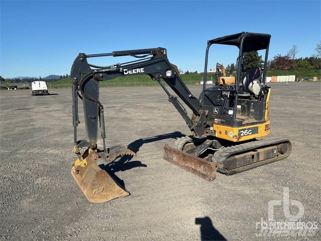 John Deere 26G Mini excavadoras < 7t