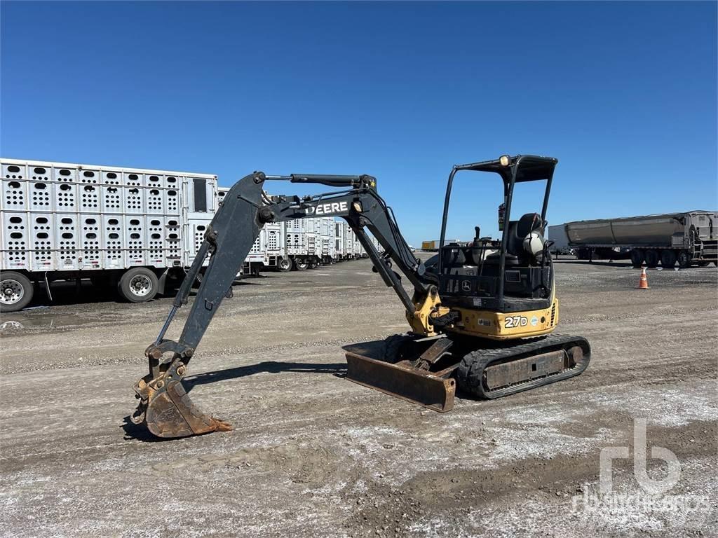 John Deere 27D Mini excavadoras < 7t