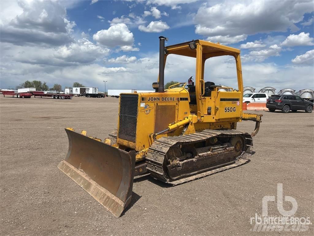 John Deere 550G Buldozer sobre oruga