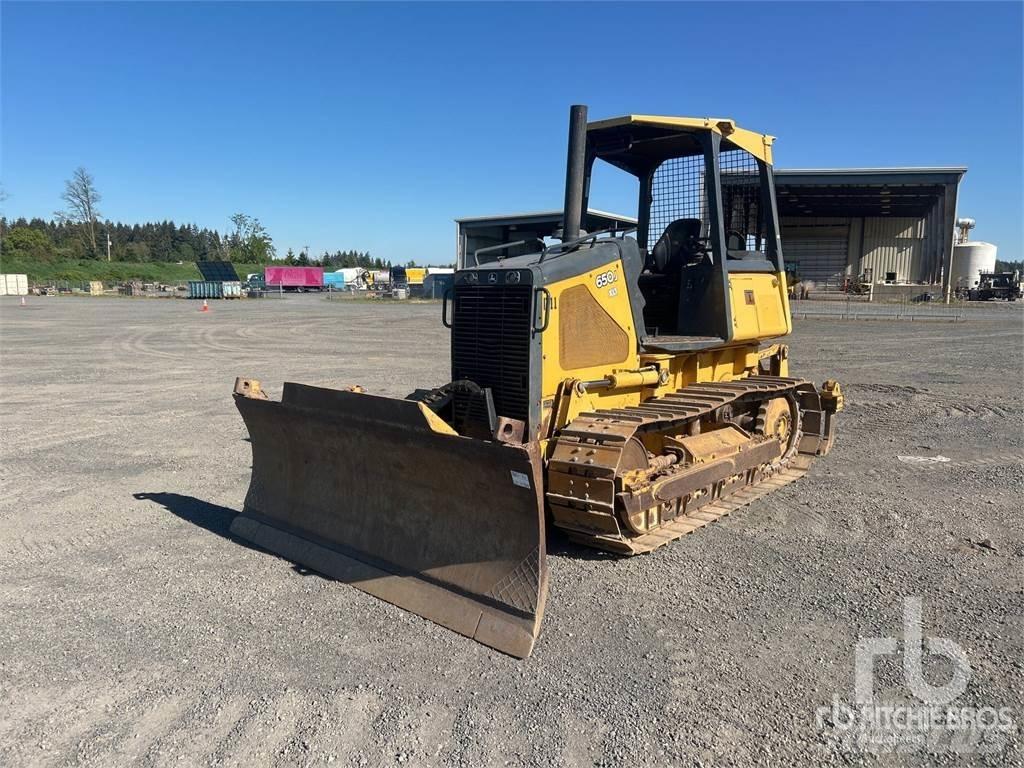 John Deere 650J Buldozer sobre oruga