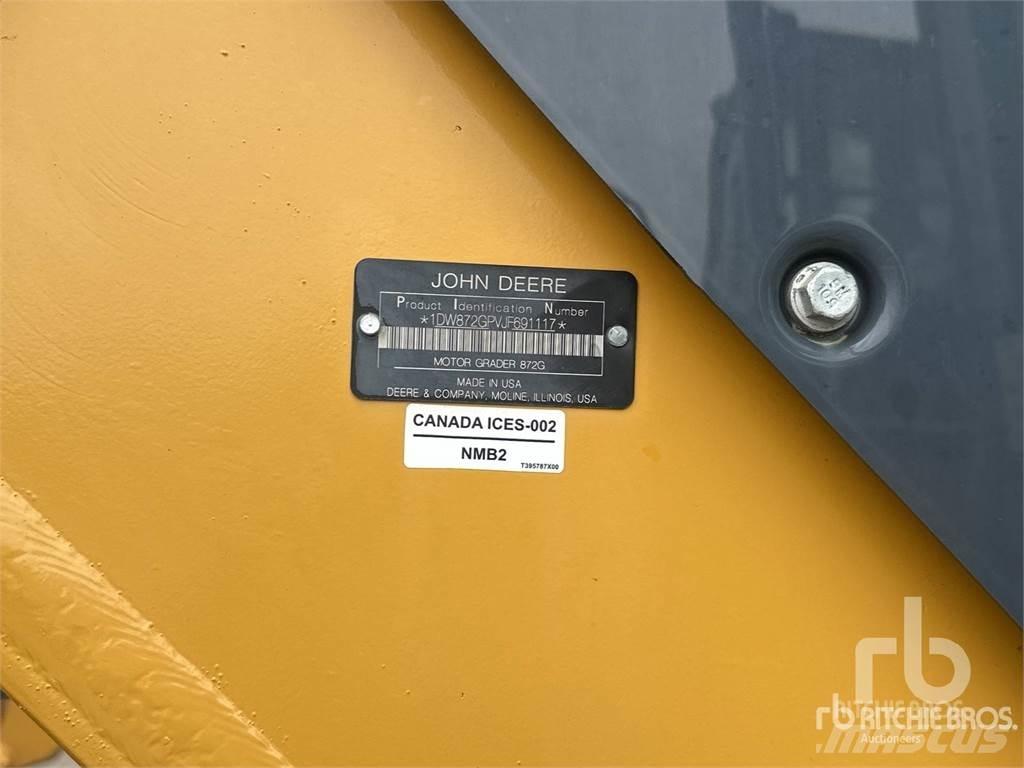 John Deere 872G Motoniveladoras