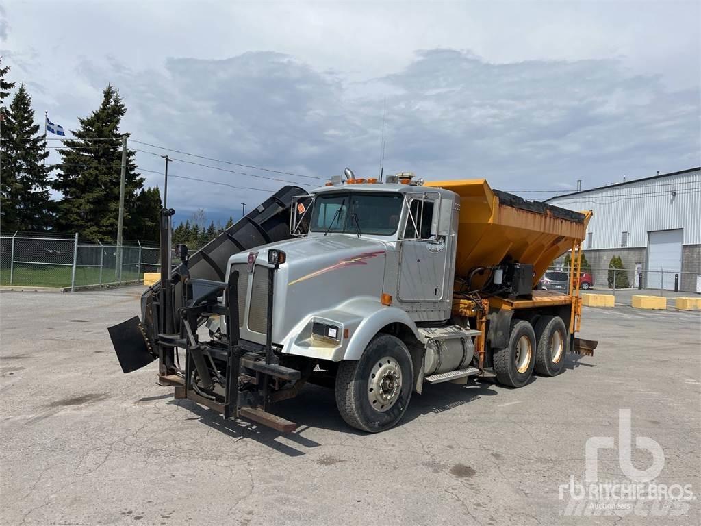 Kenworth T450 Láminas y cuñas quitanieves