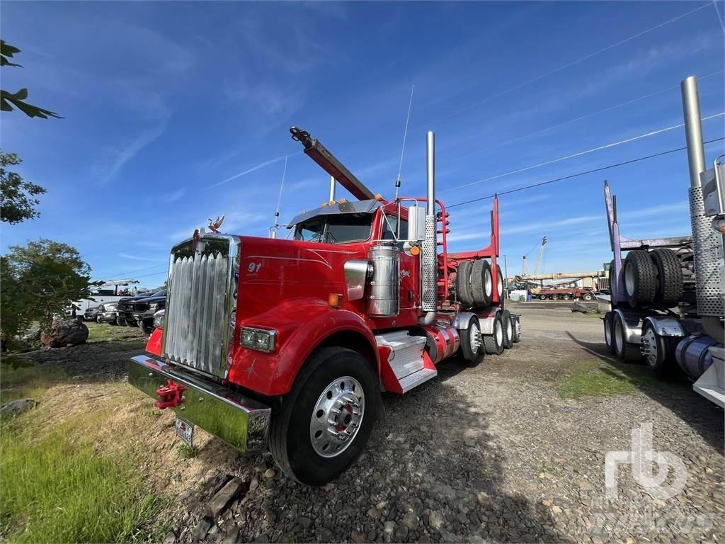 Kenworth W900 Transporte de madera
