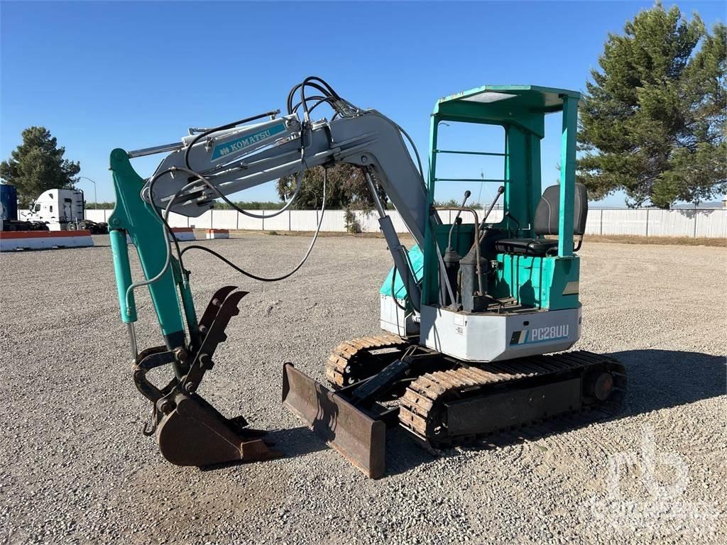 Komatsu PC28UU Mini excavadoras < 7t