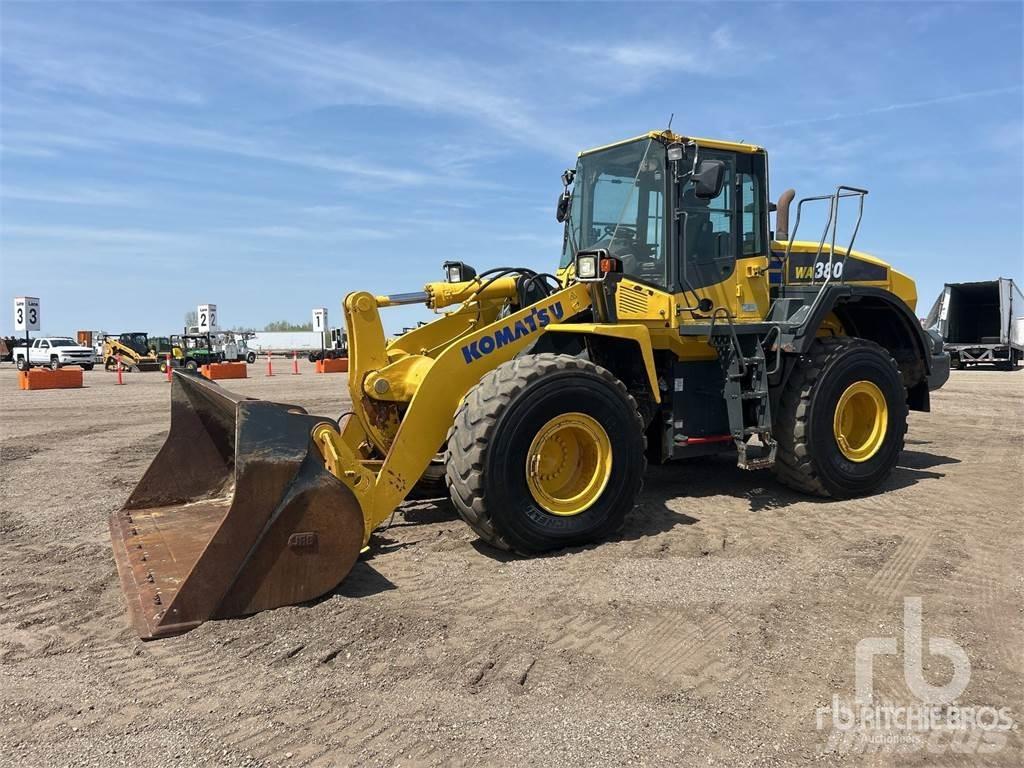 Komatsu WA380-7 Cargadoras sobre ruedas