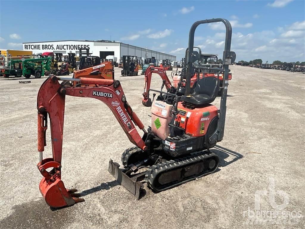 Kubota K008-3 Mini excavadoras < 7t
