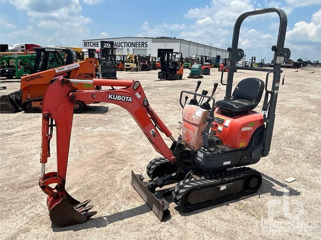 Kubota K008-3 Mini excavadoras < 7t