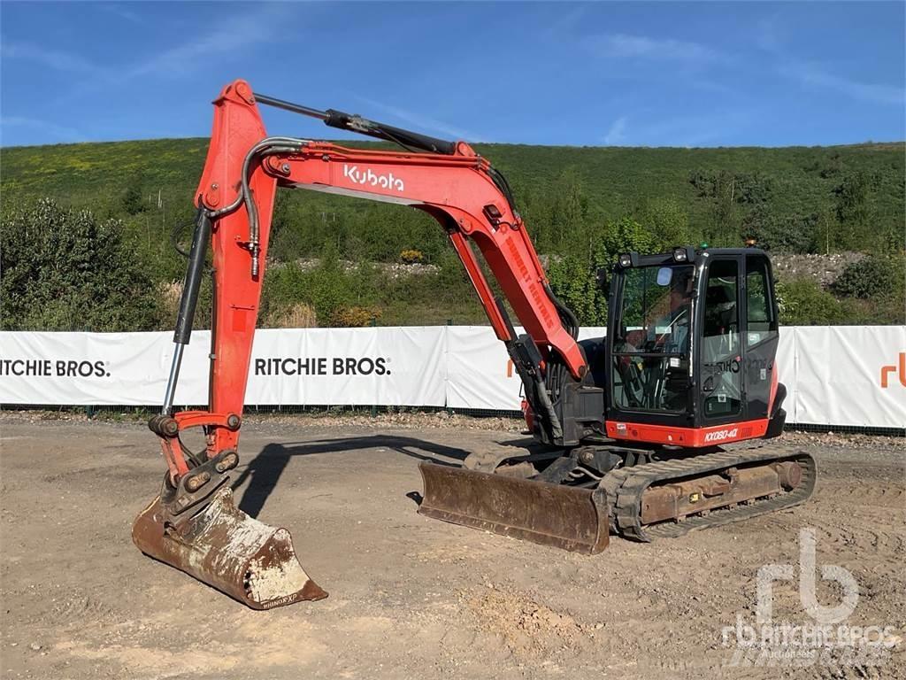 Kubota KX080-4 Excavadoras de cadenas