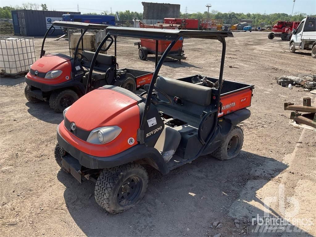Kubota RTV500 Maquinaria para servicios públicos