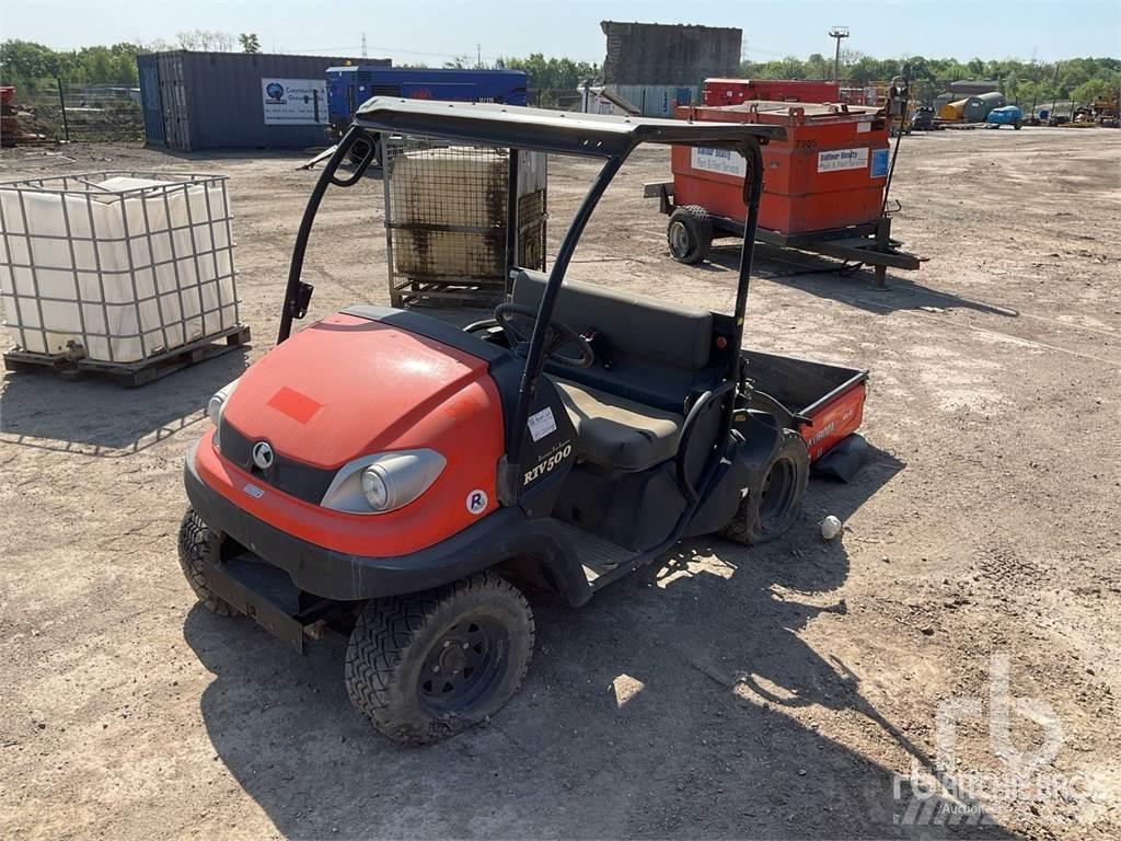 Kubota RTV500 Maquinaria para servicios públicos