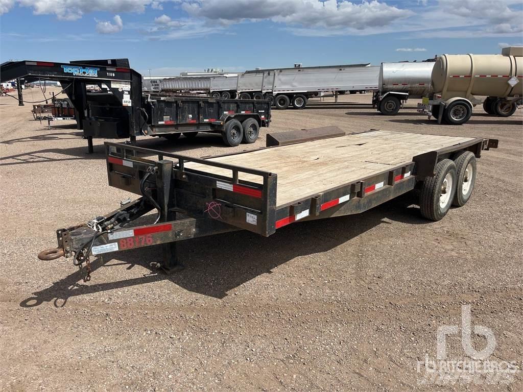 PJ 20 ft T/A Góndola de cama rebajada