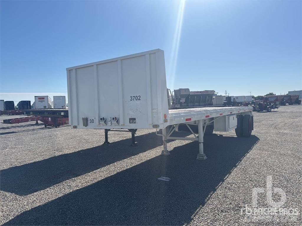 Stoughton 30 ft Semirremolques de plataformas planas/laterales abatibles