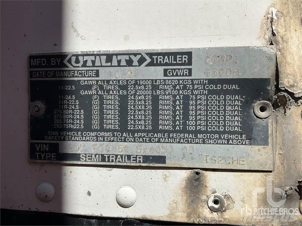 Utility TS2CHE Semirremolques con caja de lona