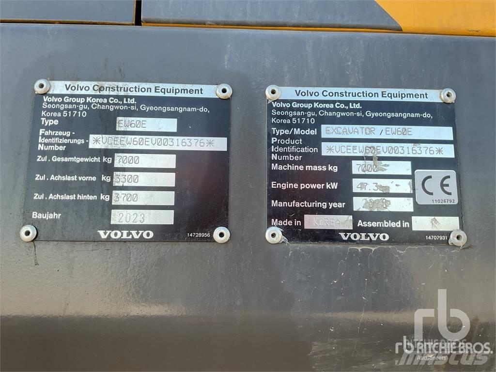 Volvo EW60E Excavadoras de ruedas