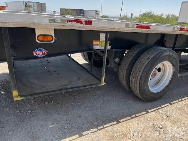 Utility Flatbed Remolques para transporte de vehículos