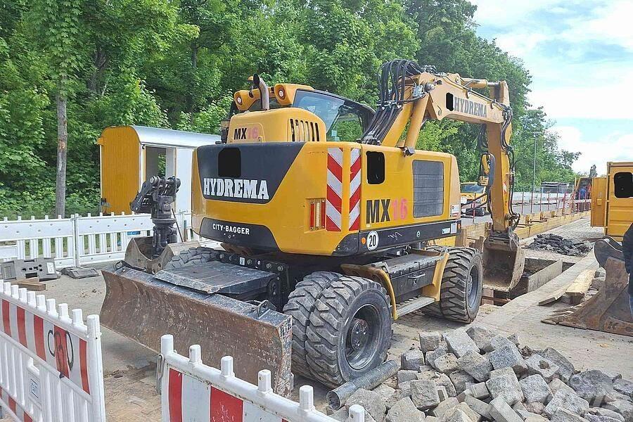 Hydrema MX 15 Excavadoras de ruedas