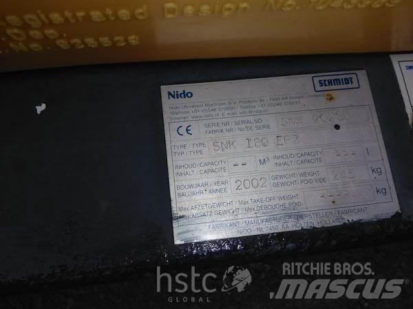 Schmidt NIDO SNK 180 EPZ Láminas y cuñas quitanieves