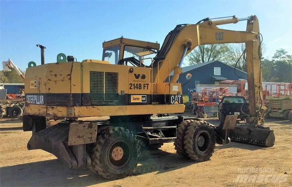 CAT 214B FT Excavadoras de ruedas