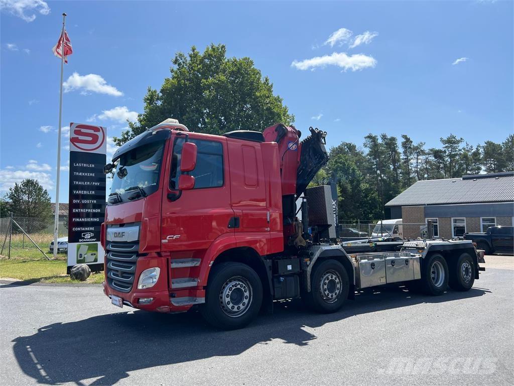 DAF CF 480 FAX 8x2*6 Camiones con gancho