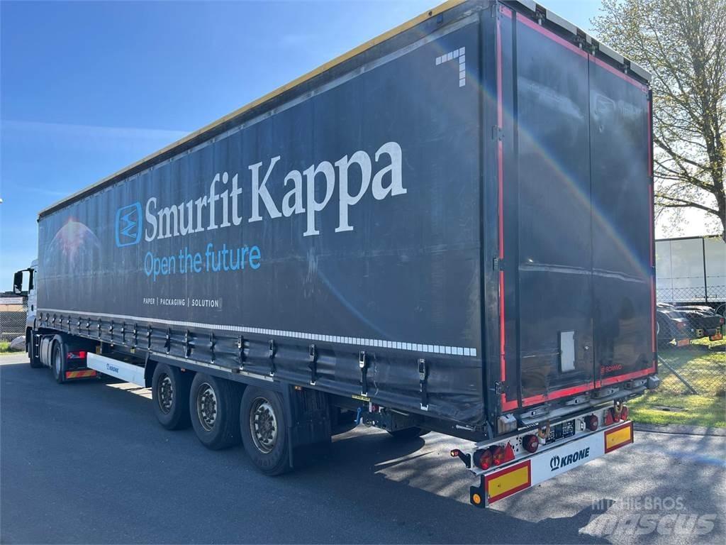 Krone 13,6 mtr Semirremolques con caja de lona