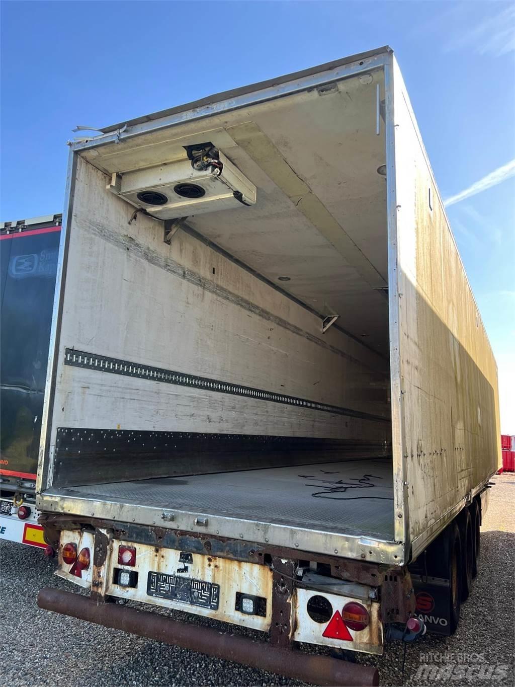 Krone 13,6 mtr boks Semirremolques con carrocería de caja