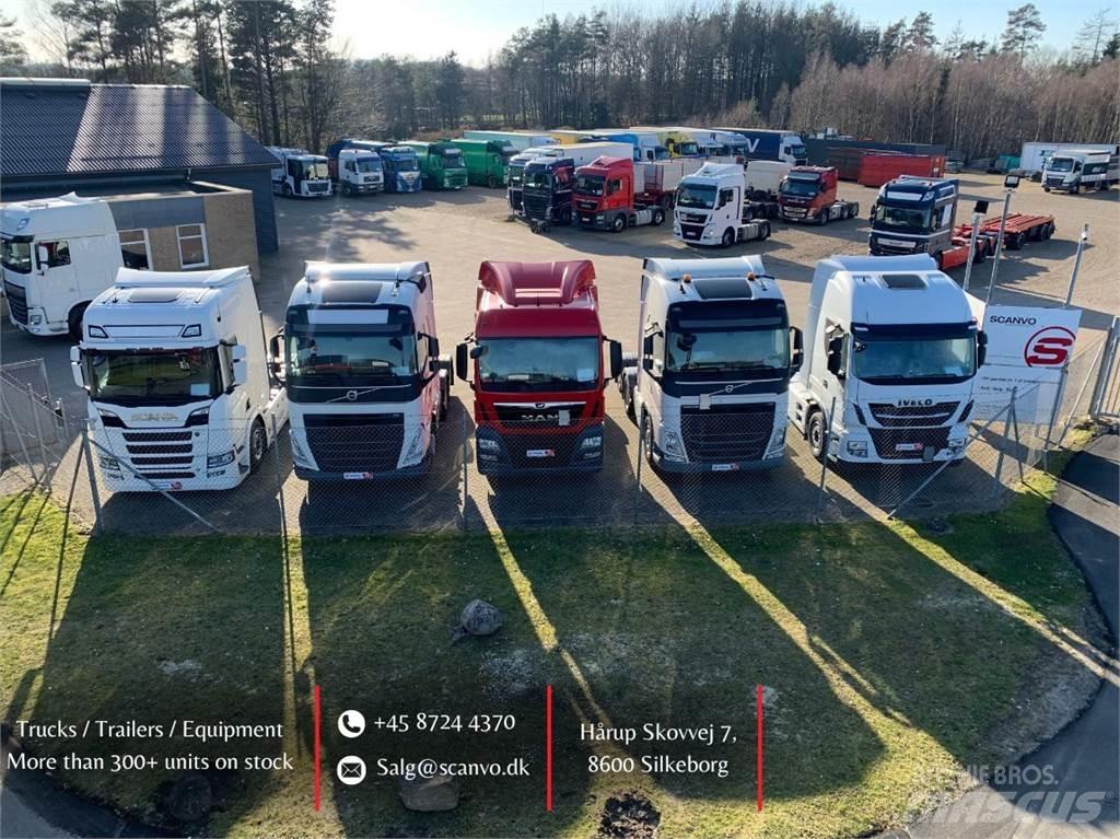 Krone 13,6 mtr boks Semirremolques con carrocería de caja
