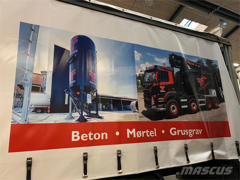  MTDK 13,6 mtr Semirremolques con caja de lona