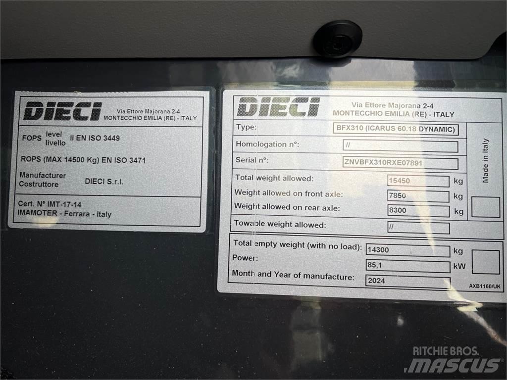 Dieci 60.18 Grúas articuladas y otra maquinaria de elevación