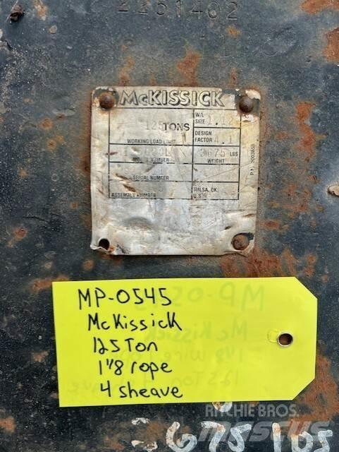  McKissick Piezas y equipos para grúas