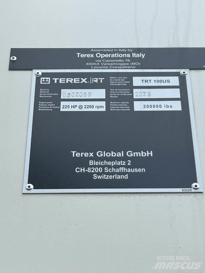 Terex  Grúas autopropulsadas