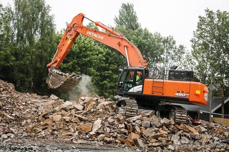 Hitachi ZX490 Excavadoras de cadenas
