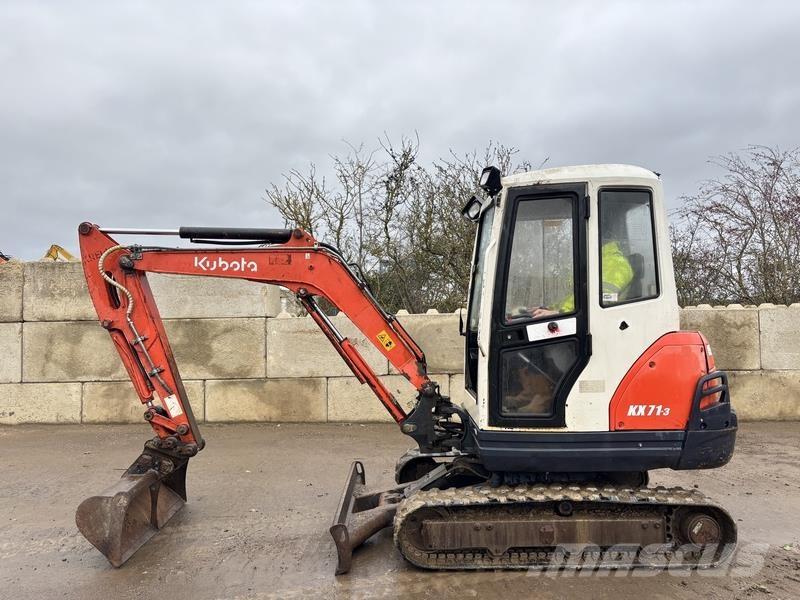 Kubota KX71-3 Mini excavadoras < 7t
