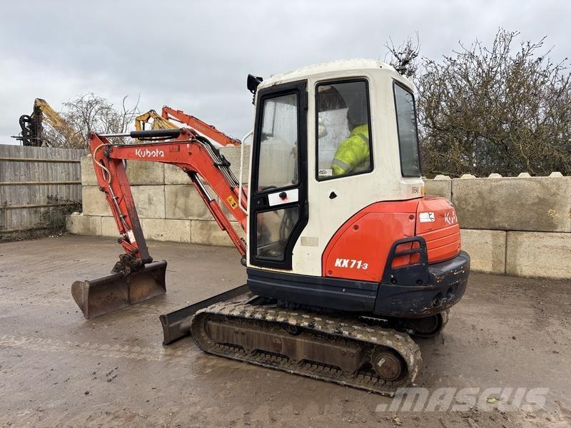 Kubota KX71-3 Mini excavadoras < 7t
